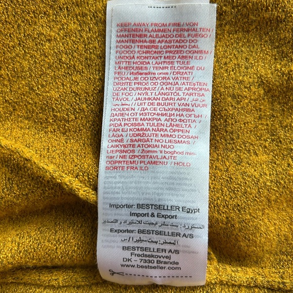 Colorblock Open Front Cardigan Size L - Picture 6 of 7